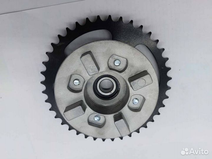 Звезда задняя в сборе с основанием на мопед Альфа