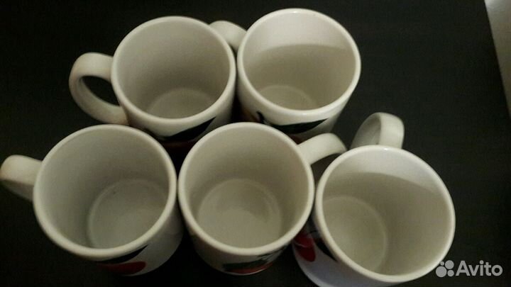 Кружки(бокалы 6шт)