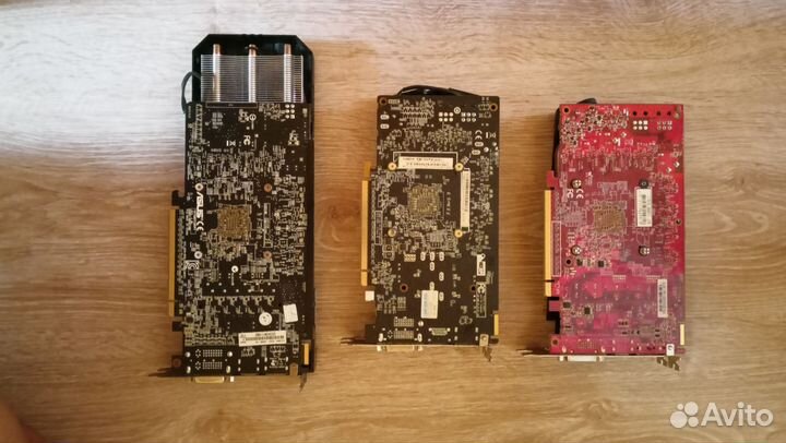 Видеокарта hd7850 3шт. Не рабочие