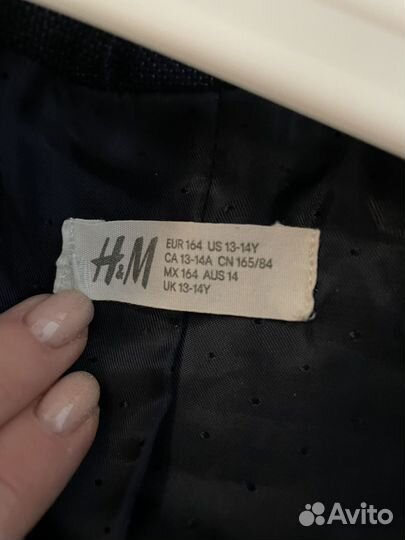 Пиджак h&m лен