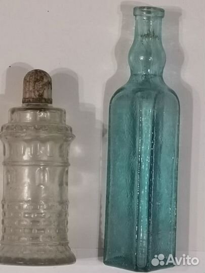 Пузырьки, флаконы, чернильницы, медицина ссср30-40