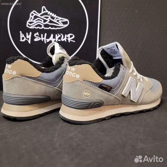 Кроссовки мужские New Balance 574 с мехом (Арт.22264)