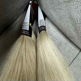 Волосы для наращивания 60 см блонд 60С