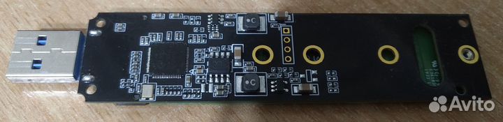 Адаптер usb 3.0/3.1 to ssd m.2 + M2 128Gb