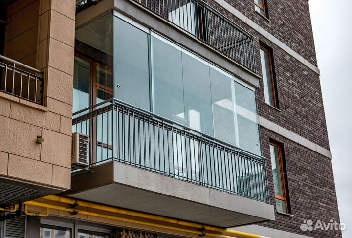 Остекление балконов Новое / С Установкой