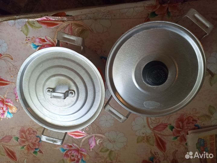 Кастрюля алюминиевая СССР новая