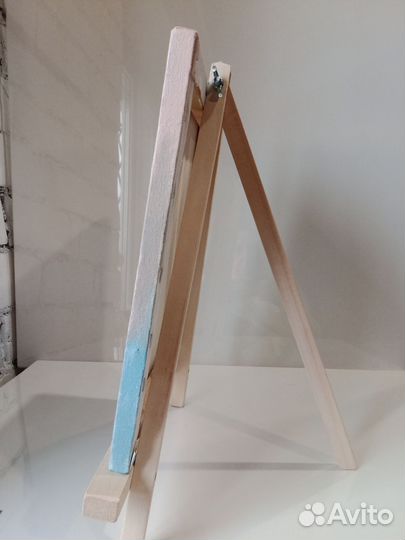 Картина с оленем маслом на холсте