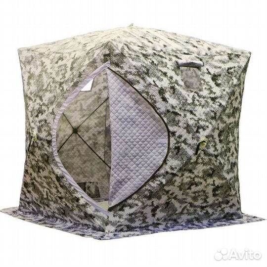 Палатка Куб утеплённая 2,2х2,2х2,3м Новая