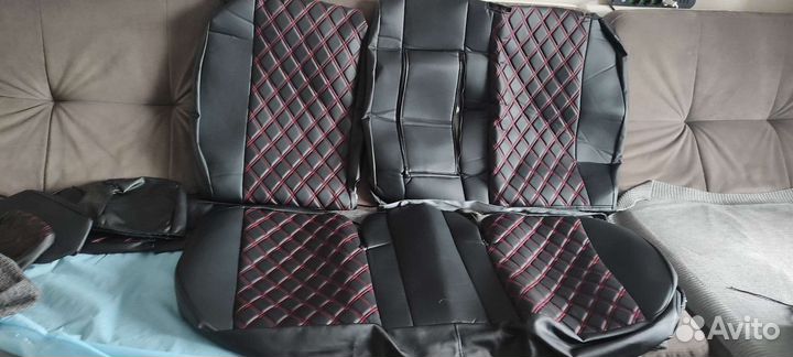 Автомобильные чехлы из экокожи