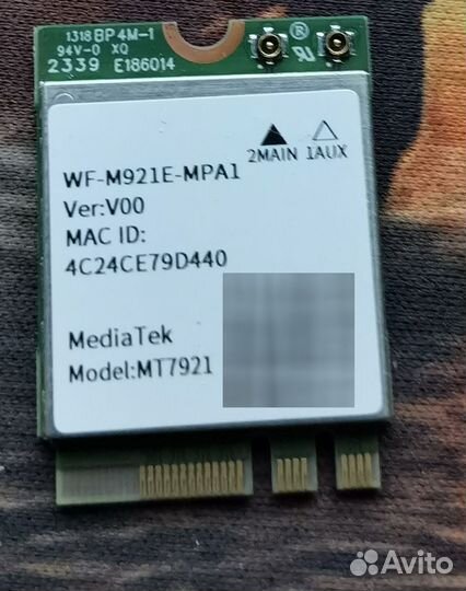 WiFi 6 \ BT 5.2 модуль m2 AI-link WF-M921E-MPA1