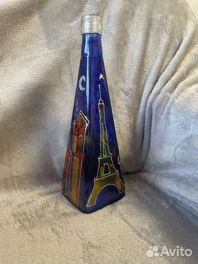 Бутылочки handmade роспись