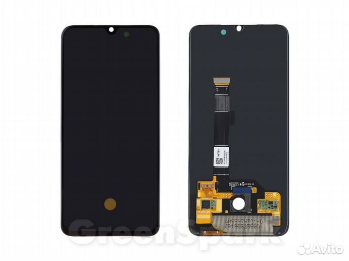 Дисплей для Xiaomi Mi 9 SE +тач черный 100 amole