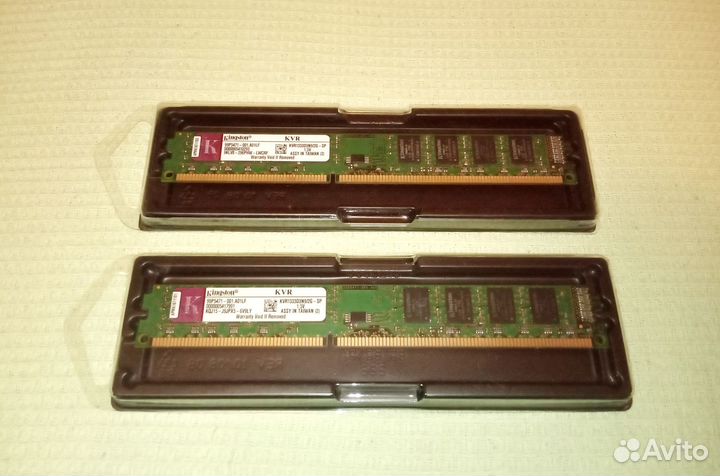 Оперативная память DDR3, DDR2