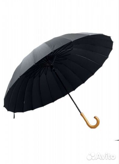 Зонтик мужской и женской с деревянные ручками