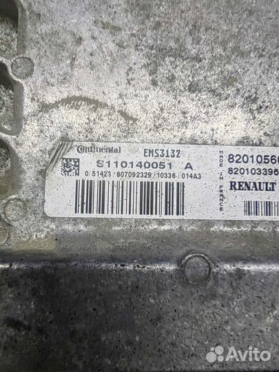 Блок управления двигателем Renault Logan