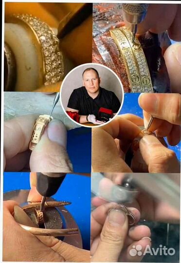 Chanel Золотые серьги 585 пробы