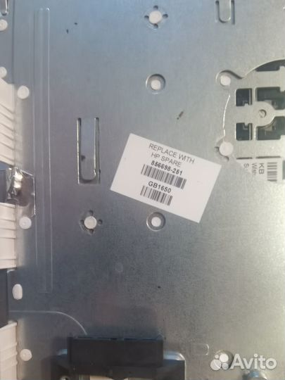 Топкейс с клавиатурой для ноутбука HP 17-y010ur