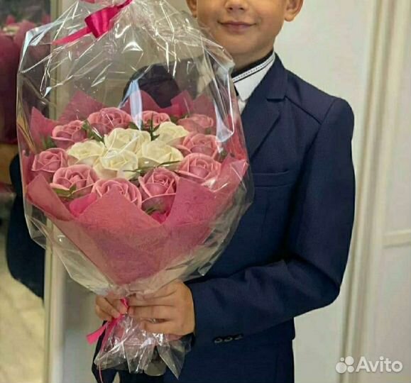 Букеты цветов из зефира