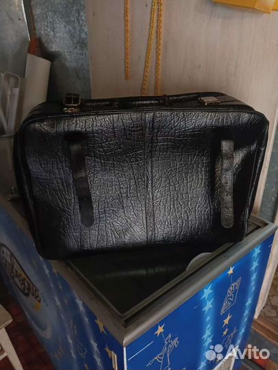 Кожаный чемодан СССР