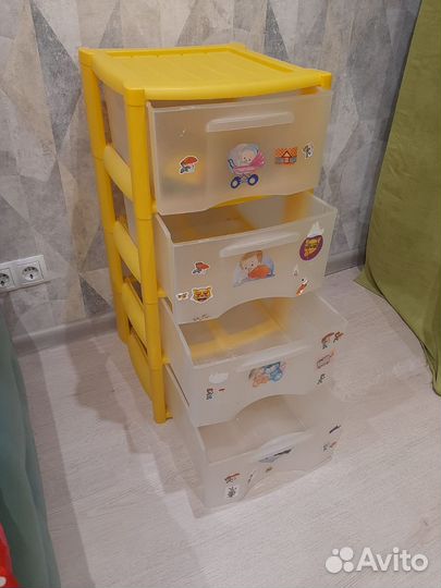 Комод пластиковый