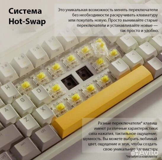 Клавиатура miiiw ART (Кофейные зерна)