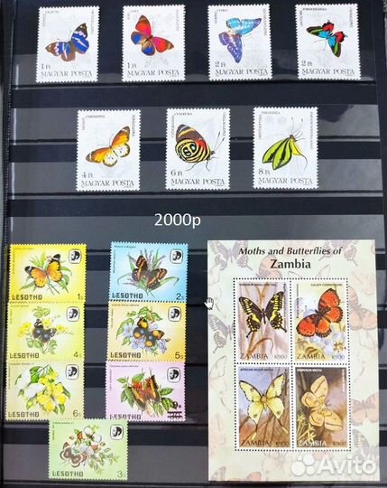 Марки с фауной 2