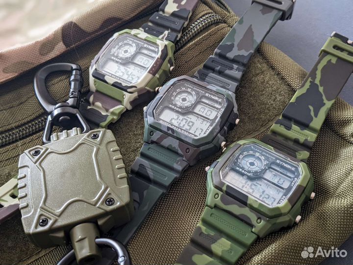 Тактические часы камуфляж