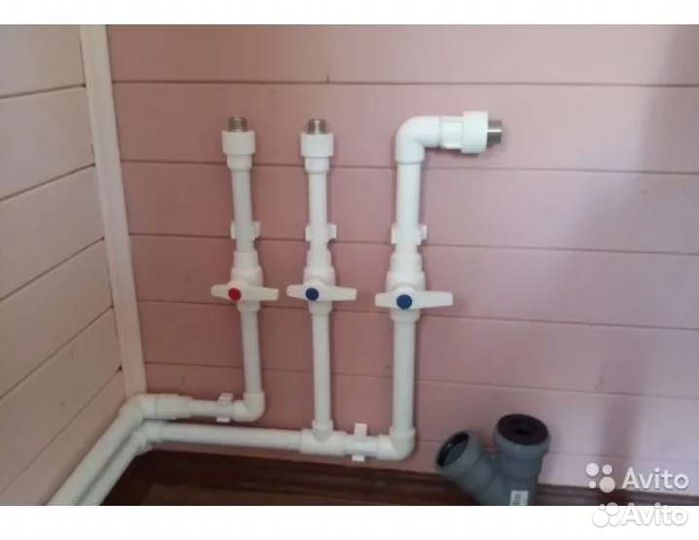 Сантехник. Разводка труб по квартире. Муж на час