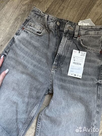 Джинсы zara 34