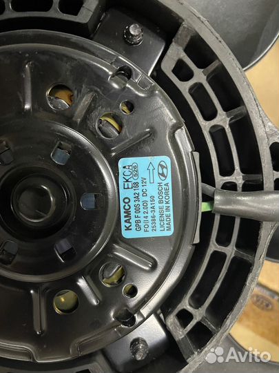 Вентилятор охлаждения Sonata EF (137 л.с) / Trajet