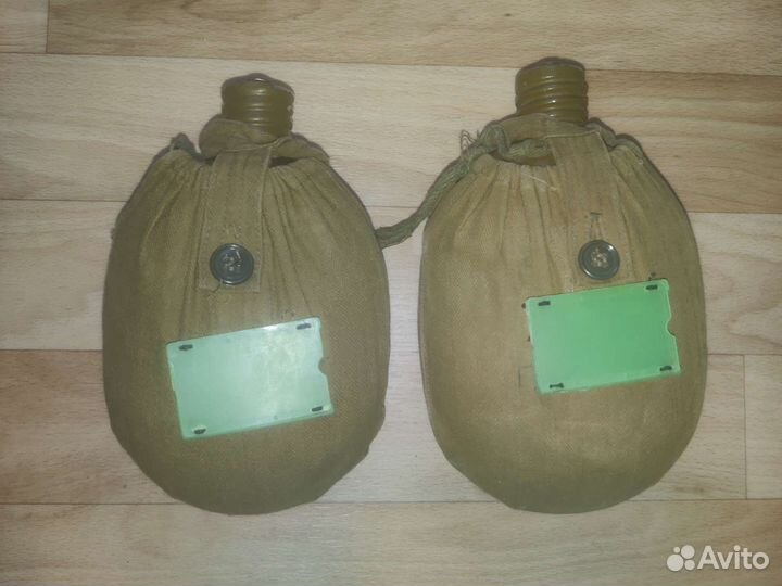 Фляга армейская с чехлом