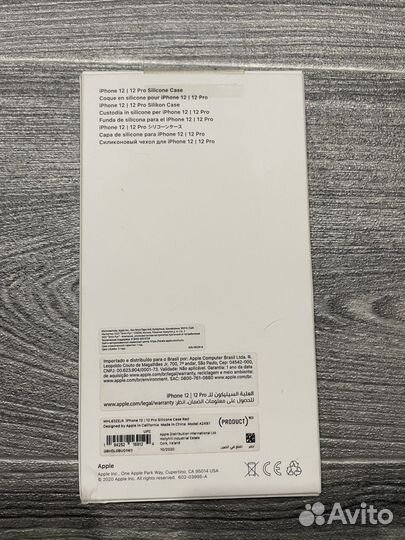 Оригинальный Чехол на iPhone 12/12pro