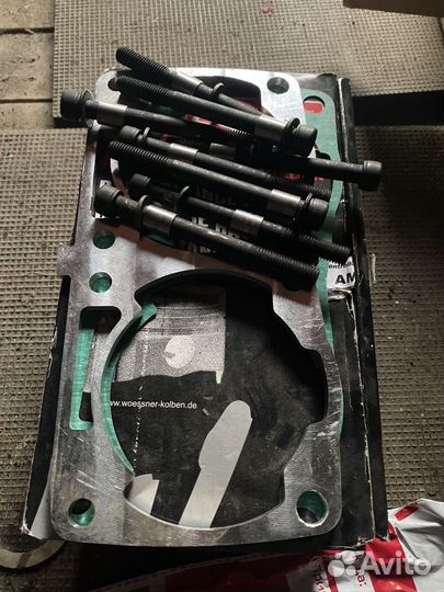 Поршня и проставка для polaris rmk800