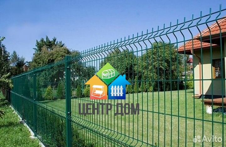 3Д забор - секции