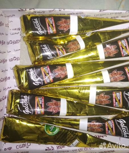 Краска для тату хной