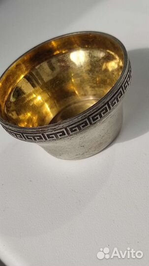 Солонка серебро СССР