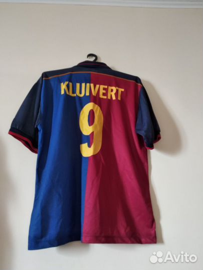 Ретро Форма фк Барселона,1999г, Клюверт, новая