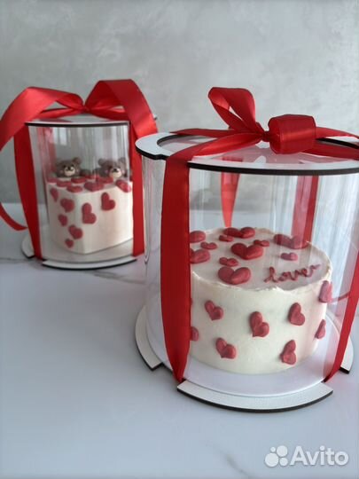 Бенто торт на 14 февраля