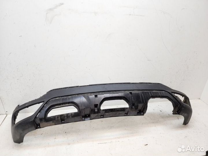 Юбка бампера задняя Kia Rio 4 X-line 2020-2023