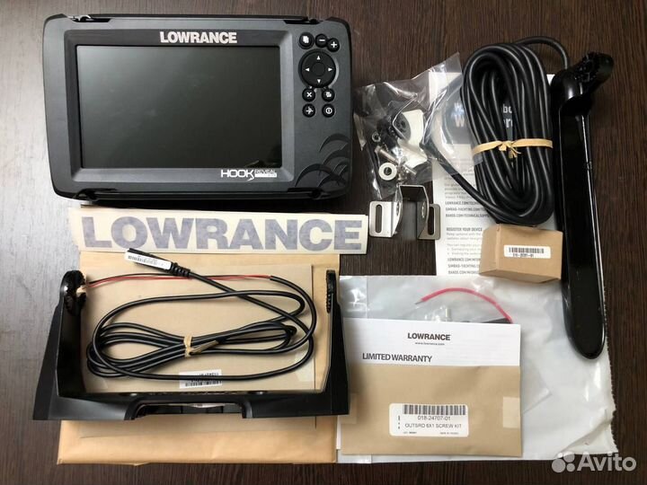 Эхолот Lowrance hook 7 reveal TripleShot