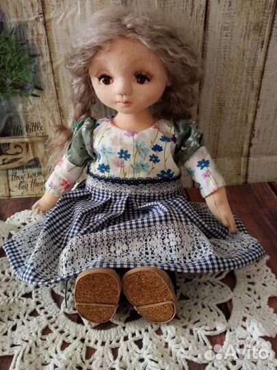 Текстильная интерьерная кукла