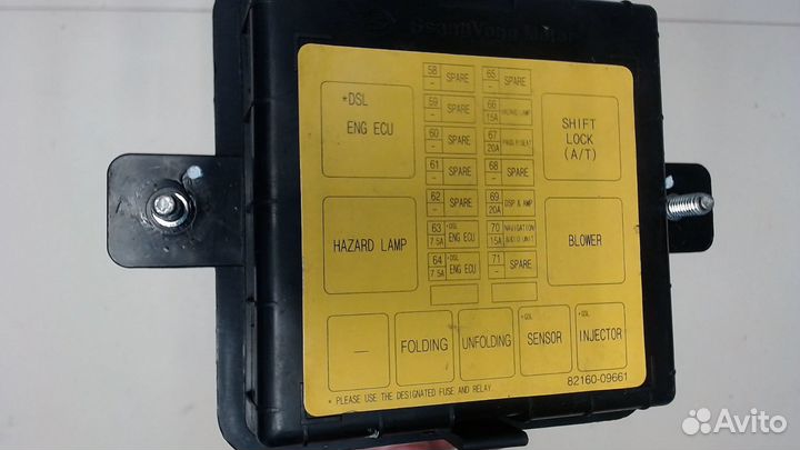 Блок реле SsangYong Kyron, 2009