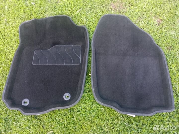 Комплект ковриков 3D Toyota Rav 4 IV чёрные