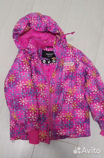 Зимний костюм для девочки 110