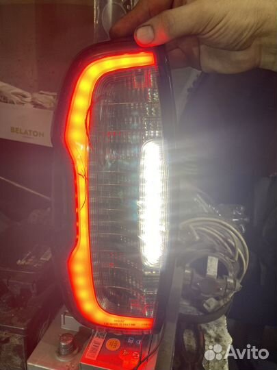 Фонарь задний левый niva travel