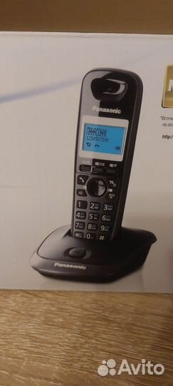 Новый беспроводной телефон Panasonic KX-TG2511RU