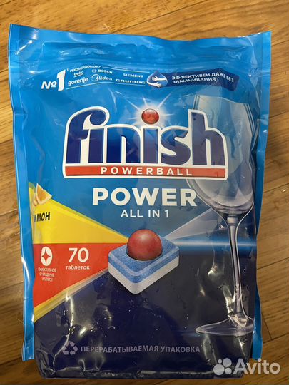 Таблетки Капсулы Finish разные для пмм