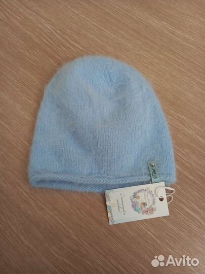 Шапка женская вязаная ручная работа