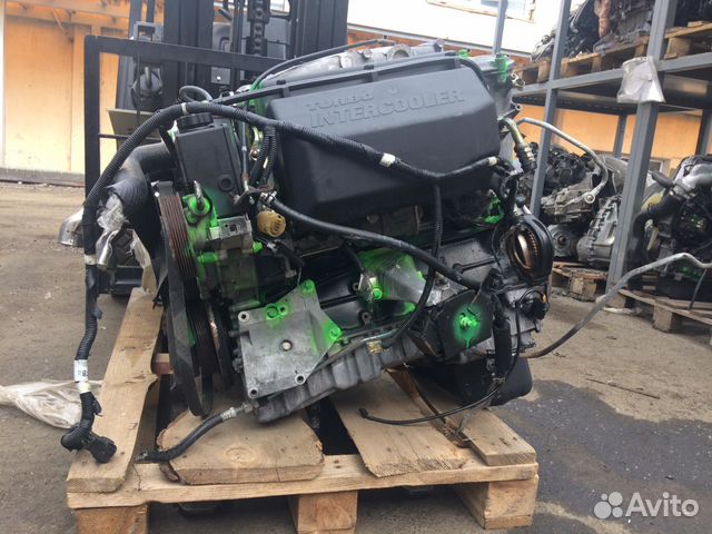 Двигатель OM662 SsangYong Musso 2.9 120 л.с