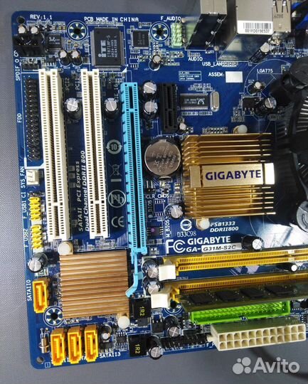 Материнская плата Gigabyte G31M-S2C